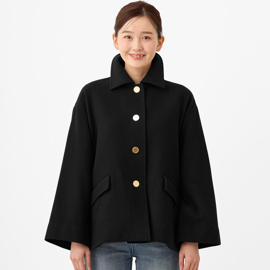 本日爆買 最大+7% トラディショナル ウェザーウェア レディース ショートコート リントン Linton L252KGFCO0502ML Traditional Weatherwear ウールコート | Traditional Weatherwear | 03