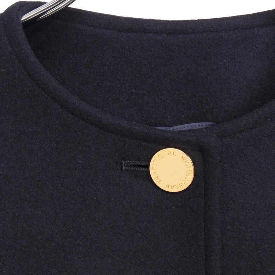 トラディショナル ウェザーウェア レディース ノーカラーコート リントン Linton L252KGFCO0474ML Traditional Weatherwear ウールコート | Traditional Weatherwear | 08