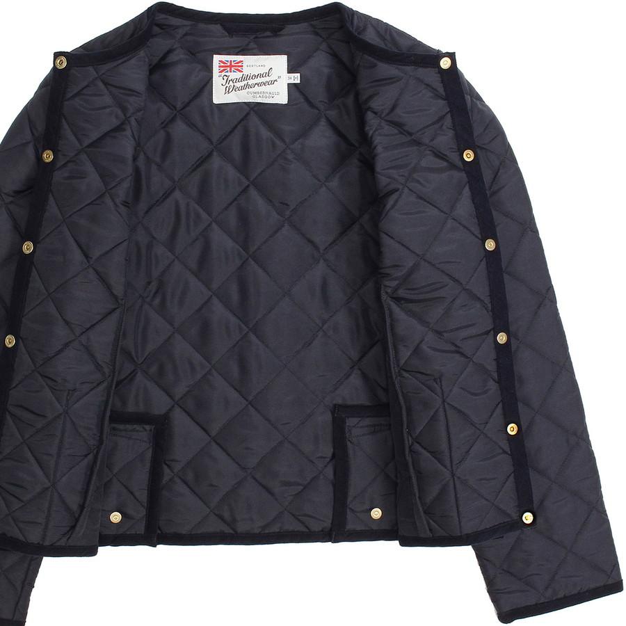 トラディショナル ウェザーウェア レディース キルティングジャケット アークリー L252APQCO0481AA Traditional Weatherwear ノーカラー | Traditional Weatherwear | 14