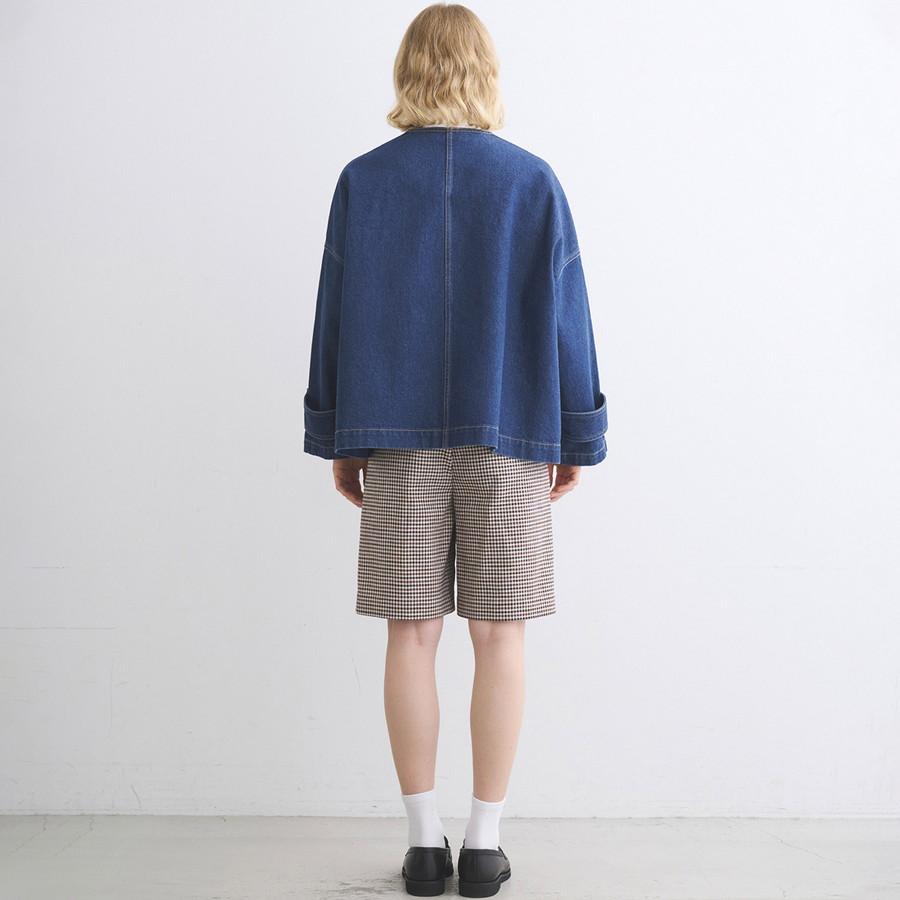 トラディショナルウェザーウェア レディース マールトンノーカラーショートデニム Malton No Collar Short Denim L261CIFCO0469EJ Traditional Weatherwear | Traditional Weatherwear | 11