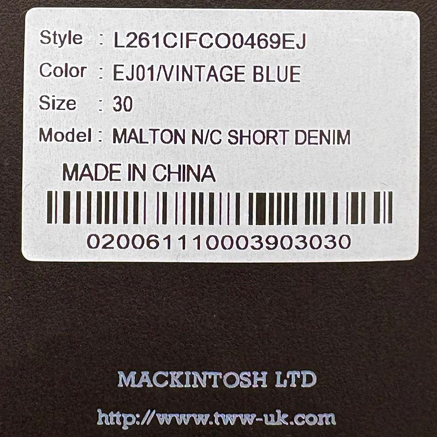 トラディショナルウェザーウェア レディース マールトンノーカラーショートデニム Malton No Collar Short Denim L261CIFCO0469EJ Traditional Weatherwear | Traditional Weatherwear | 13