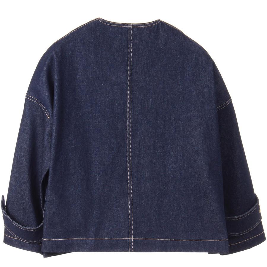 トラディショナルウェザーウェア レディース マールトンノーカラーショートデニム Malton No Collar Short Denim L261CIFCO0469EJ Traditional Weatherwear | Traditional Weatherwear | 02