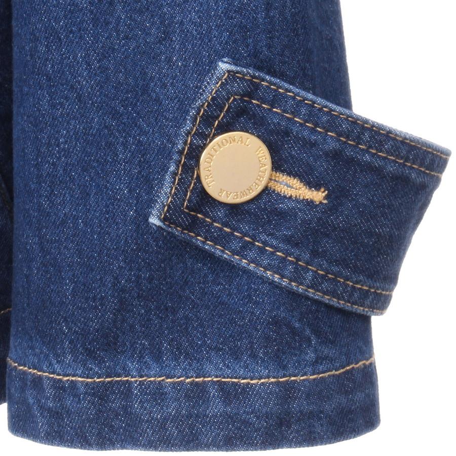 トラディショナルウェザーウェア レディース マールトンノーカラーショートデニム Malton No Collar Short Denim L261CIFCO0469EJ Traditional Weatherwear | Traditional Weatherwear | 05