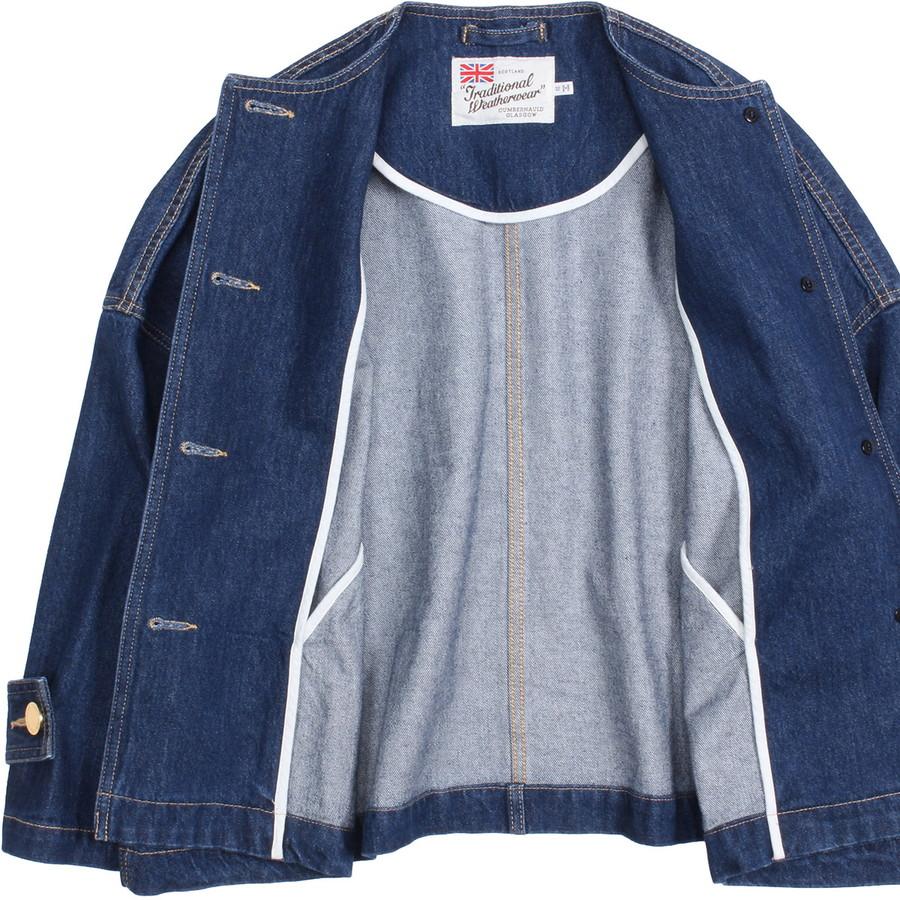 トラディショナルウェザーウェア レディース マールトンノーカラーショートデニム Malton No Collar Short Denim L261CIFCO0469EJ Traditional Weatherwear | Traditional Weatherwear | 08