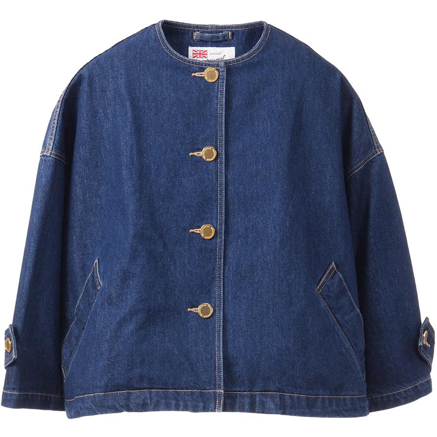 トラディショナルウェザーウェア レディース マールトンノーカラーショートデニム Malton L261CIFCO0469EJ Traditional Weatherwear | Traditional Weatherwear | 04