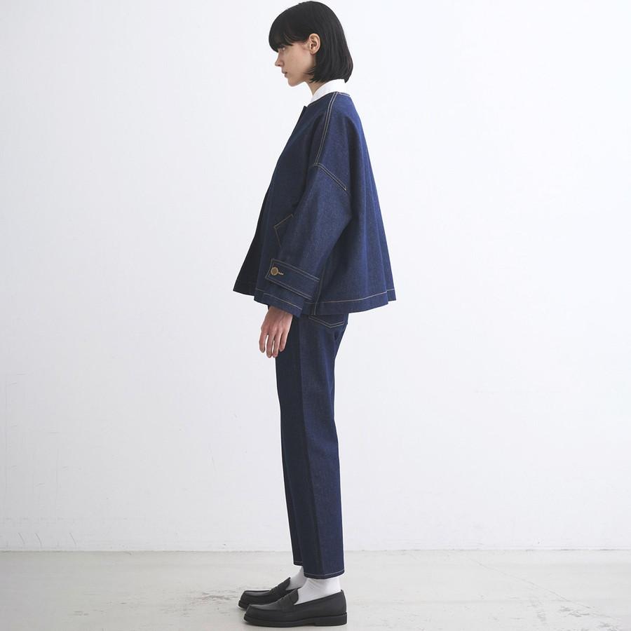 トラディショナルウェザーウェア レディース マールトンノーカラーショートデニム Malton No Collar Short Denim L261CIFCO0469EM Traditional Weatherwear | Traditional Weatherwear | 10