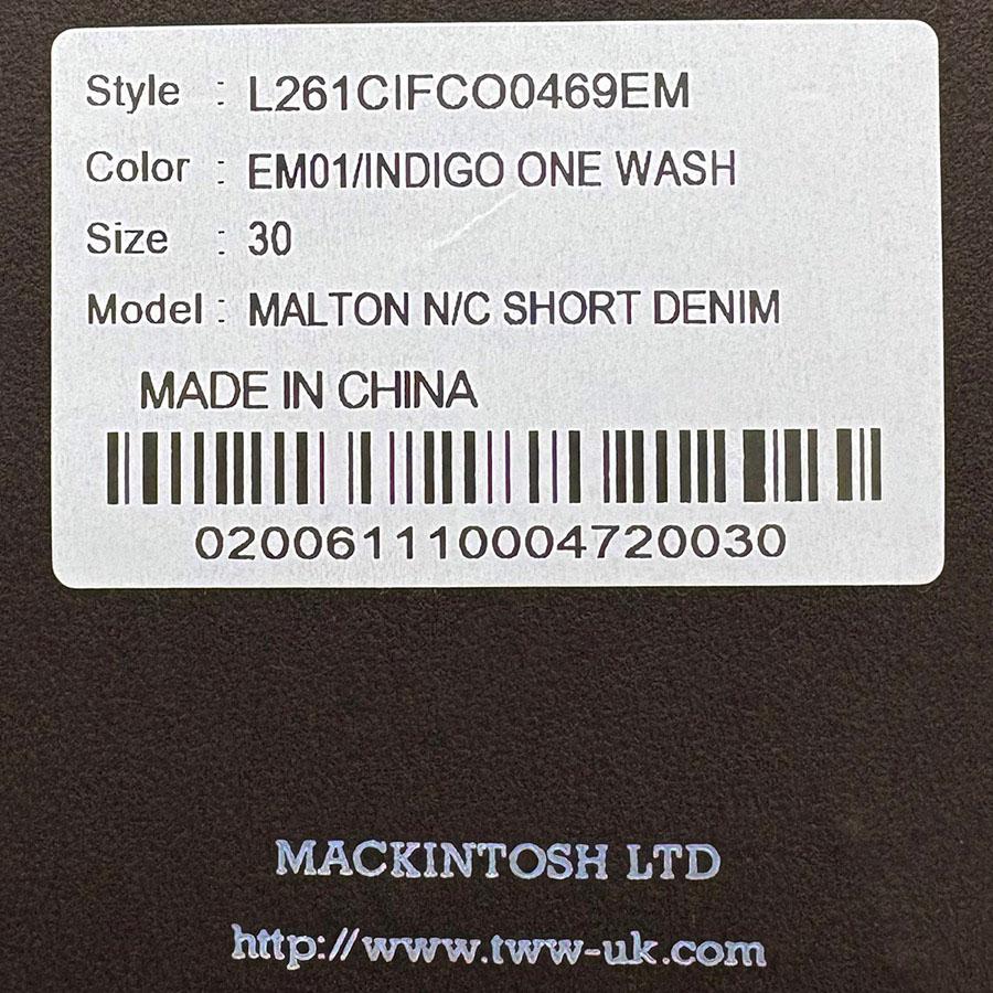 トラディショナルウェザーウェア レディース マールトンノーカラーショートデニム Malton No Collar Short Denim L261CIFCO0469EM Traditional Weatherwear | Traditional Weatherwear | 12