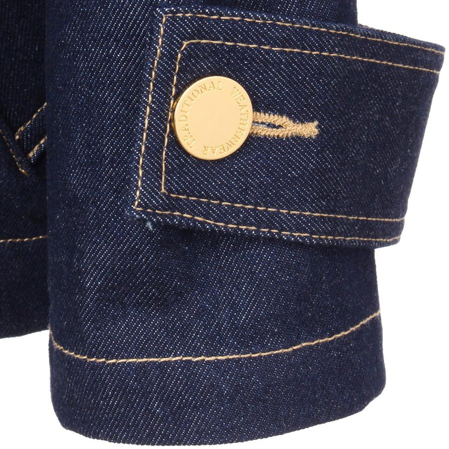 トラディショナルウェザーウェア レディース マールトンノーカラーショートデニム Malton No Collar Short Denim L261CIFCO0469EM Traditional Weatherwear | Traditional Weatherwear | 05