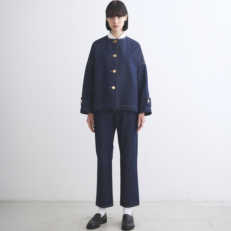 トラディショナルウェザーウェア レディース マールトンノーカラーショートデニム Malton No Collar Short Denim L261CIFCO0469EM Traditional Weatherwear | Traditional Weatherwear | 09