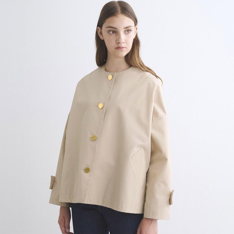 トラディショナルウェザーウェア レディース コート マールトンノーカラーショート Malton No Collar Short L261KGFCO0466RO Traditional Weatherwear | Traditional Weatherwear | 14