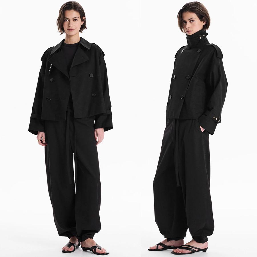 マッキントッシュ レディース アイマウス ショートトレンチコート Eyemouth L261HI1215FLOC Mackintosh トレンチコート アイマス | Mackintosh | 07