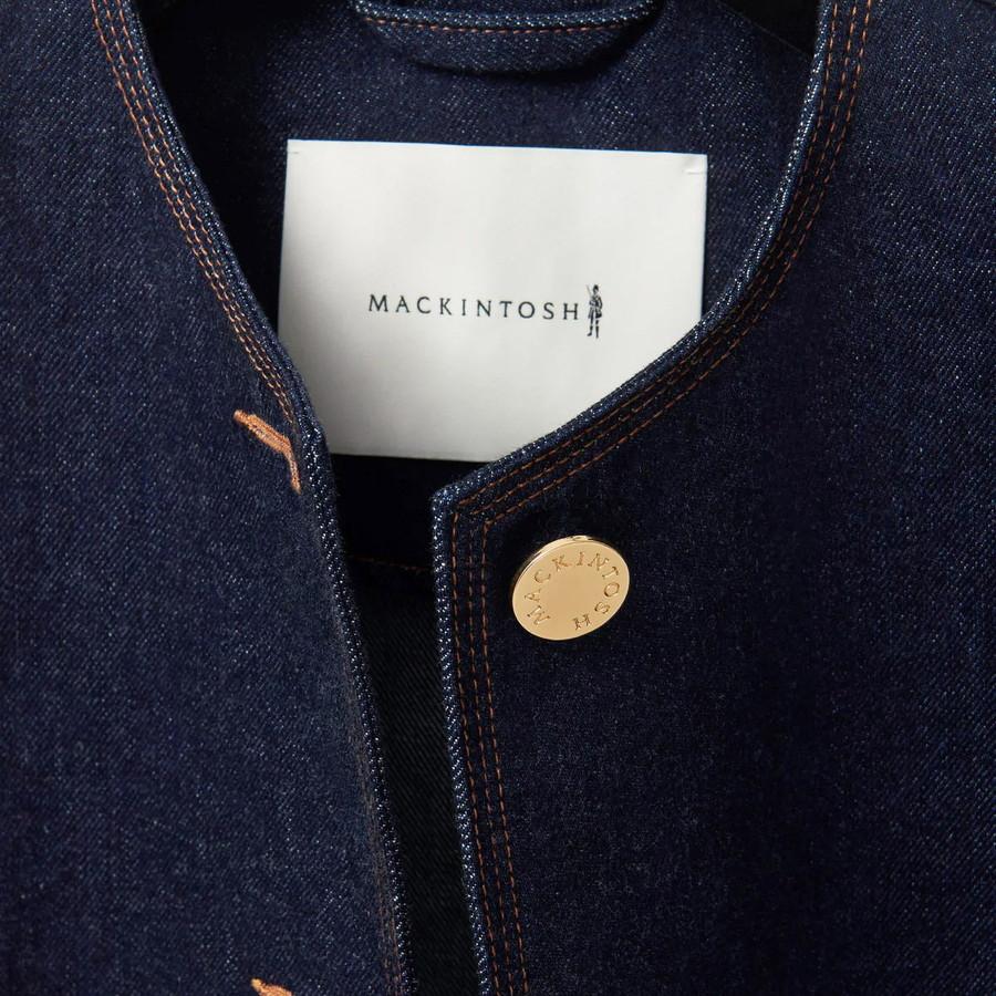 本日最大+7%超PayPay祭 マッキントッシュ レディース ジャケット ハンビー ノーカラーデニムジャケット Humbie Denim Jacket L261ND1004BGALT Mackintosh | Mackintosh | 16