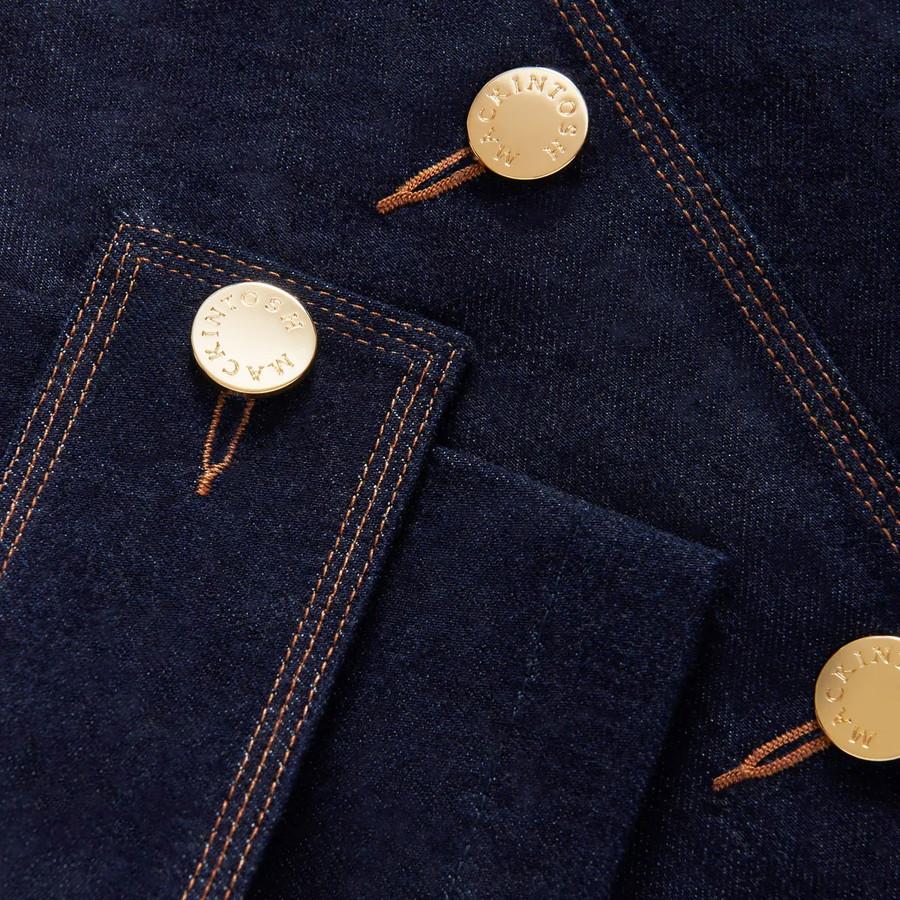 本日最大+7%超PayPay祭 マッキントッシュ レディース ジャケット ハンビー ノーカラーデニムジャケット Humbie Denim Jacket L261ND1004BGALT Mackintosh | Mackintosh | 17