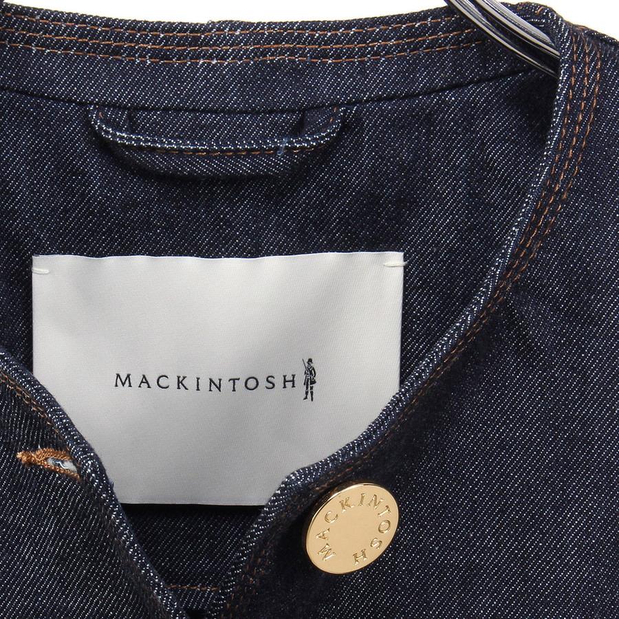 本日最大+7%超PayPay祭 マッキントッシュ レディース ジャケット ハンビー ノーカラーデニムジャケット Humbie Denim Jacket L261ND1004BGALT Mackintosh | Mackintosh | 04