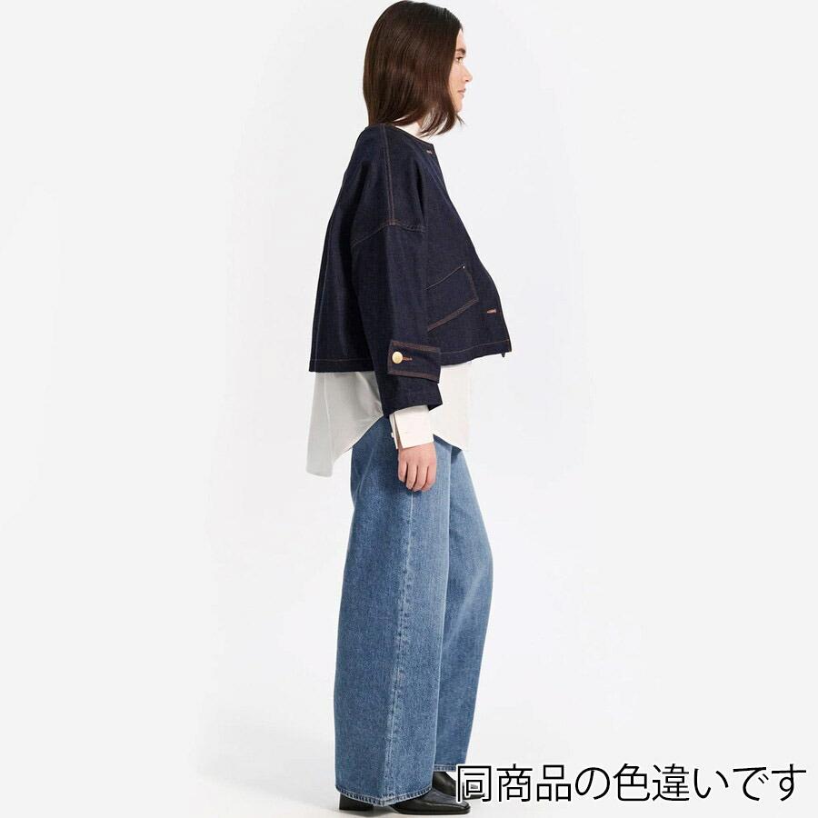 マッキントッシュ レディース ジャケット ハンビー ノーカラーデニムジャケット Humbie Denim Jacket L261ND1004BGALW Mackintosh 母の日 ギフト プレゼント | Mackintosh | 14