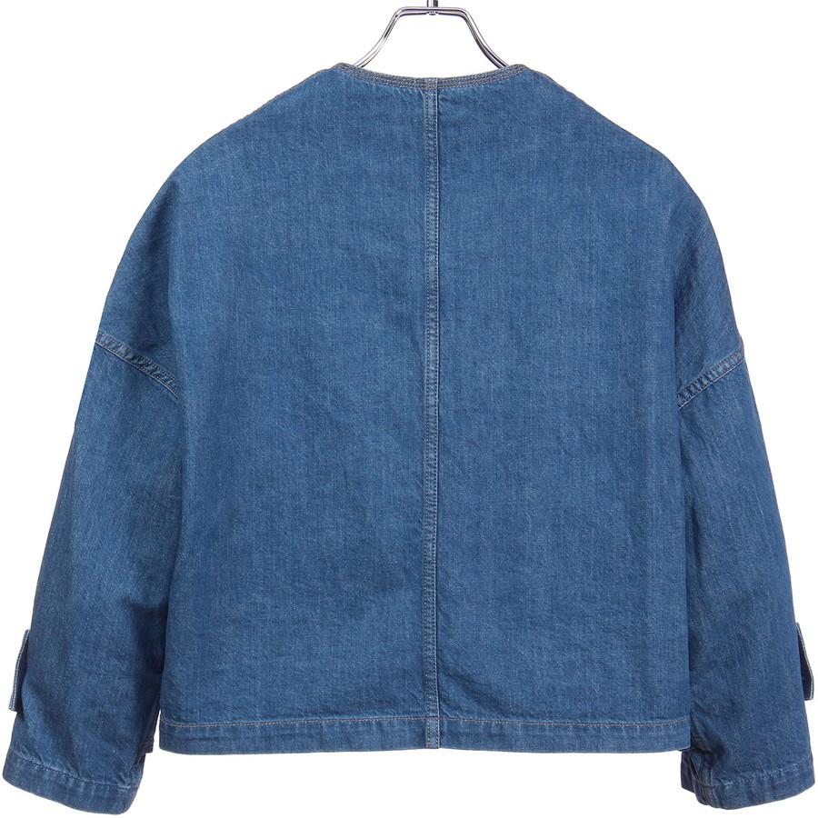 マッキントッシュ レディース ジャケット ハンビー ノーカラーデニムジャケット Humbie Denim Jacket L261ND1004BGALW Mackintosh 母の日 ギフト プレゼント | Mackintosh | 02