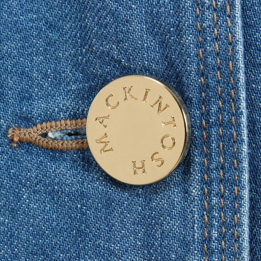 マッキントッシュ レディース ジャケット ハンビー ノーカラーデニムジャケット Humbie Denim Jacket L261ND1004BGALW Mackintosh 母の日 ギフト プレゼント | Mackintosh | 05