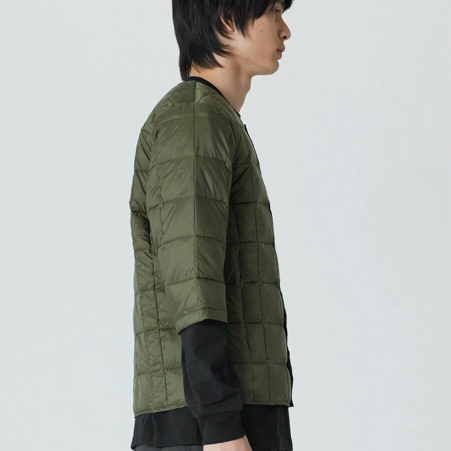 タイオン メンズ レディース ベーシック クルーネック七分袖 ダウンジャケット Taion Basic Crew Neck 3/4 Sleeve Taion-014 ダウン | TAION | 15