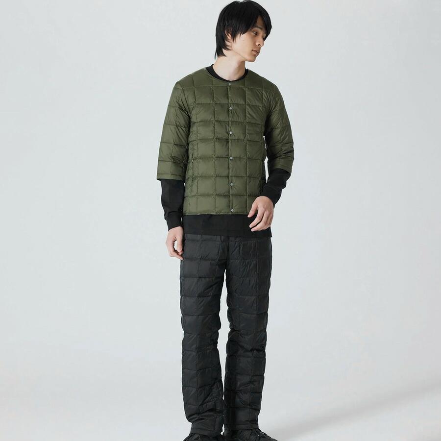 タイオン メンズ レディース ベーシック クルーネック七分袖 ダウンジャケット Taion Basic Crew Neck 3/4 Sleeve Taion-014 ダウン | TAION | 16