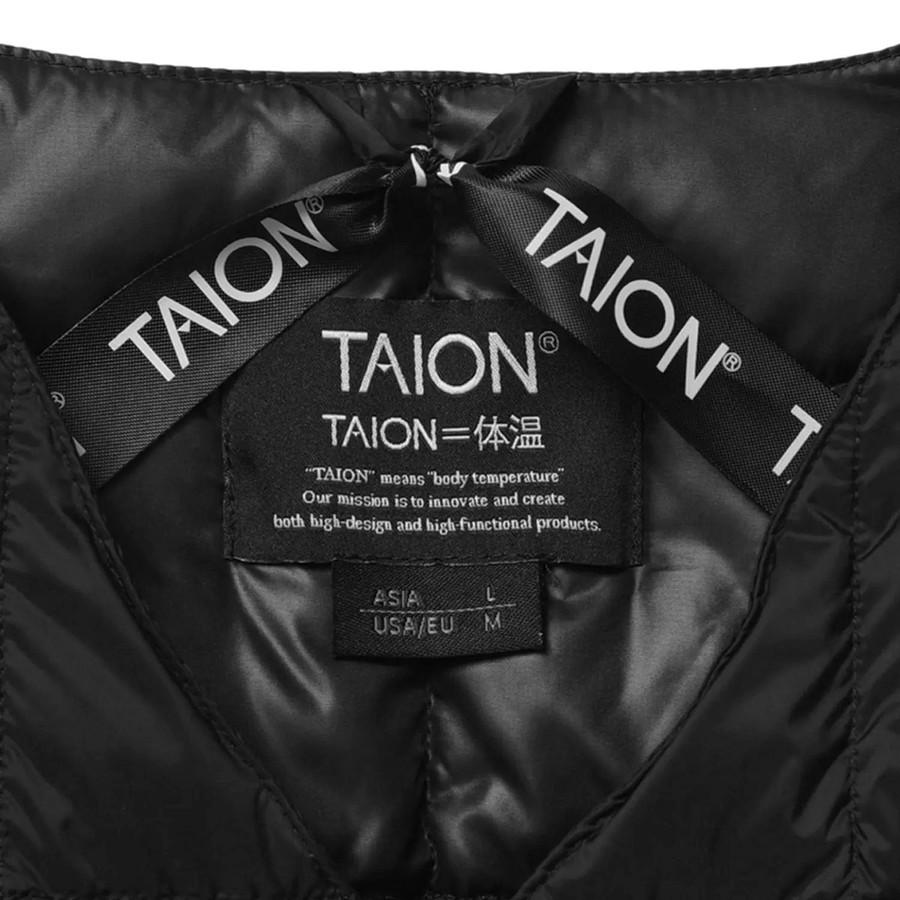 タイオン メンズ レディース ベーシック クルーネック七分袖 ダウンジャケット Taion Basic Crew Neck 3/4 Sleeve Taion-014 ダウン | TAION | 10