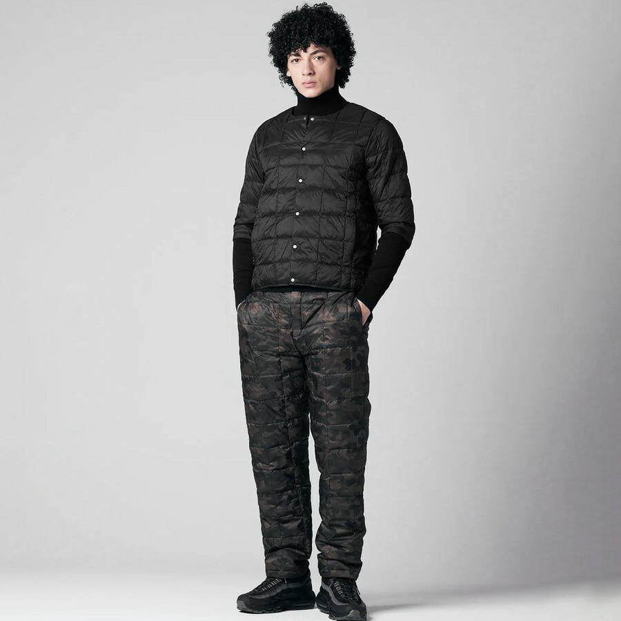 タイオン メンズ レディース ベーシック クルーネック七分袖 ダウンジャケット Taion Basic Crew Neck 3/4 Sleeve Taion-014 ダウン | TAION | 13