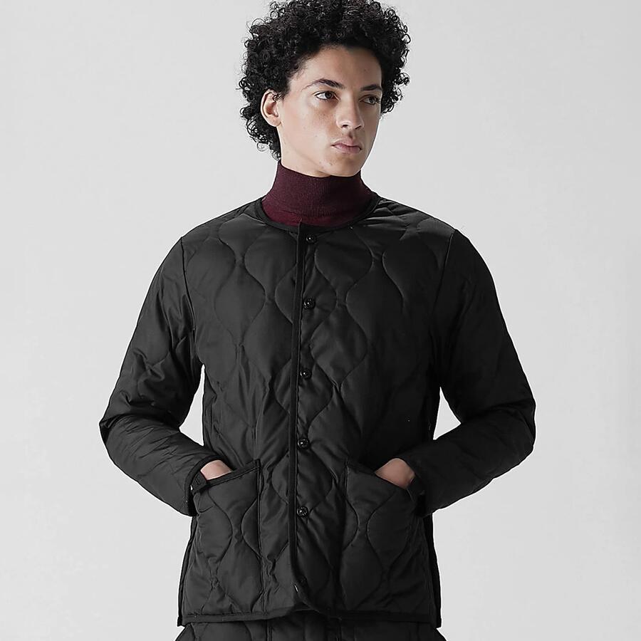 タイオン ダウンジャケット ミリタリー クルーネック ダウンジャケット Military Crew Neck Down Jkt 104B2ML-1 Taion メンズ レディース | TAION | 14