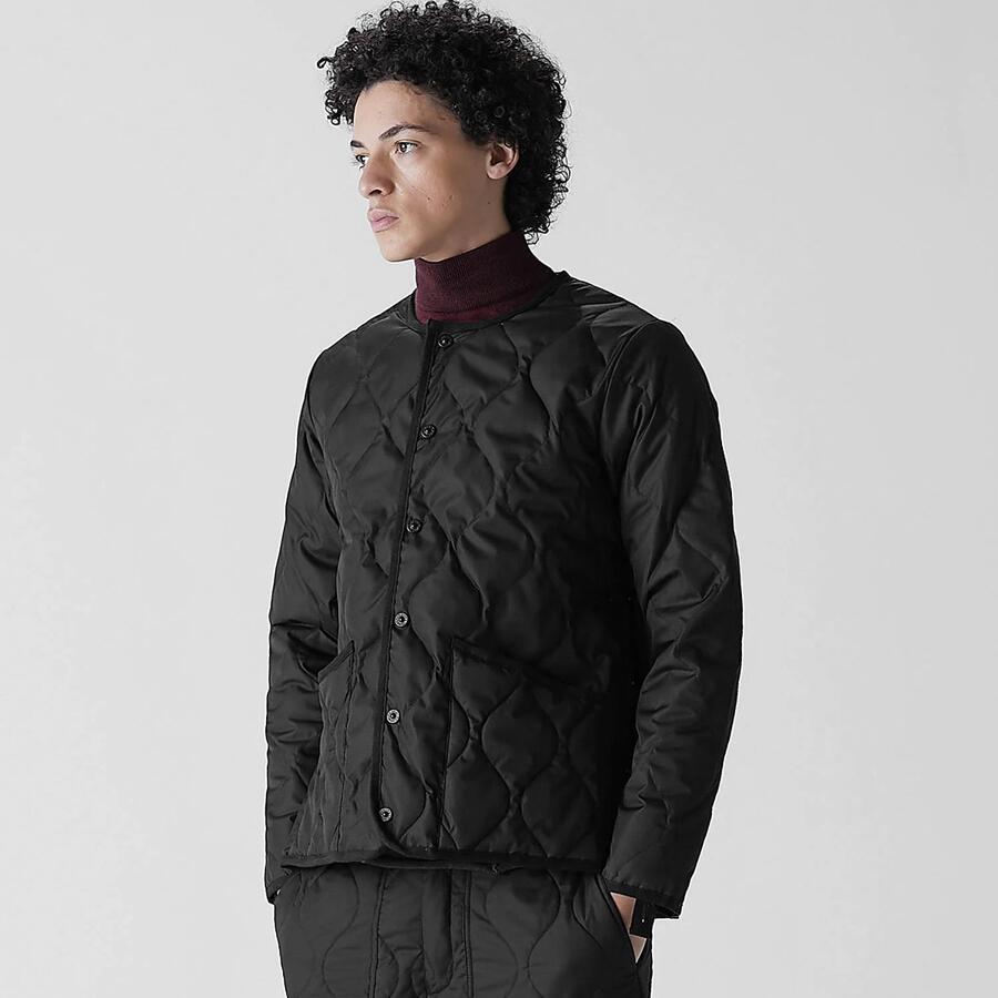 タイオン ダウンジャケット ミリタリー クルーネック ダウンジャケット Military Crew Neck Down Jkt 104B2ML-1 Taion メンズ レディース | TAION | 15