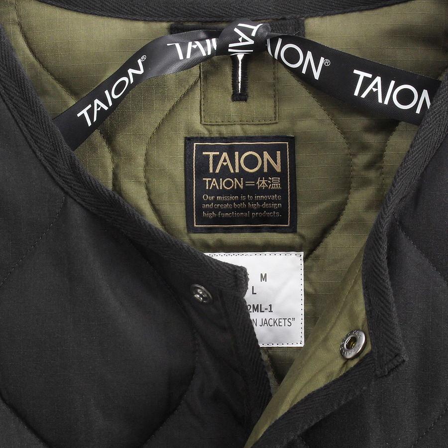 タイオン ダウンジャケット ミリタリー クルーネック ダウンジャケット Military Crew Neck Down Jkt 104B2ML-1 Taion メンズ レディース | TAION | 07