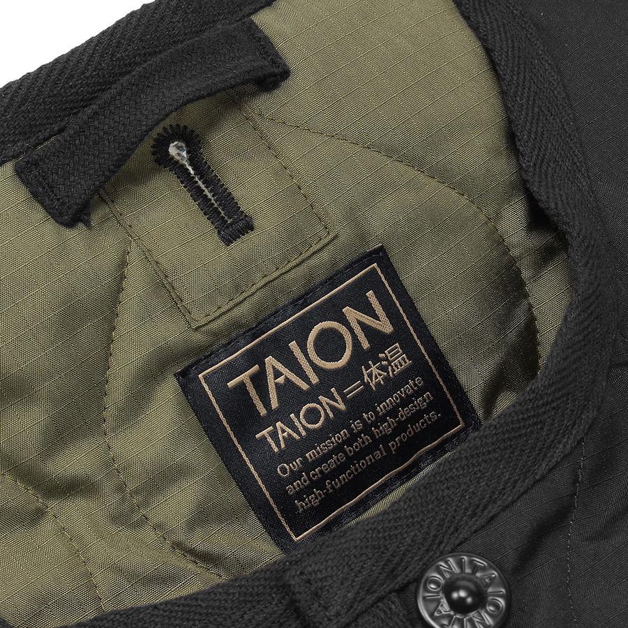 タイオン ダウンジャケット ミリタリー クルーネック ダウンジャケット Military Crew Neck Down Jkt 104B2ML-1 Taion メンズ レディース | TAION | 08