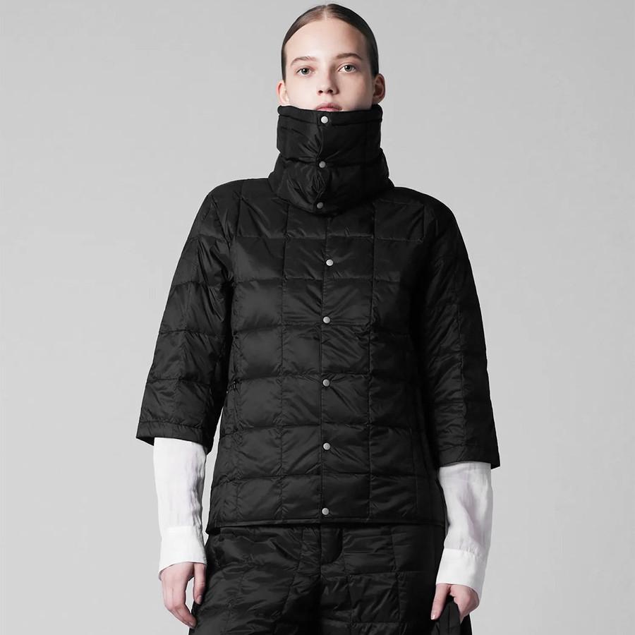 1/4プレミアム会員+5% タイオン レディース ダウンジャケット Taion W014 クルーネック七分袖 ダウンジャケットCrew Neck 3/4 Sleeve Down ダウン ジャケット | TAION | 11