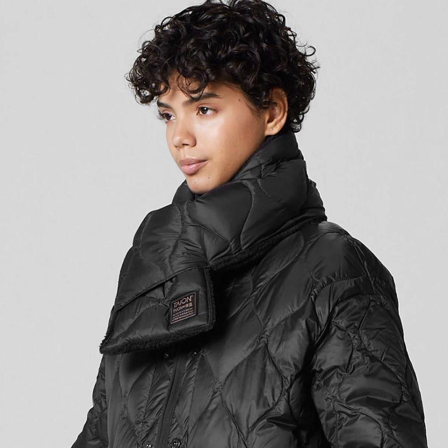 タイオン メンズ レディース ミリタリー リバーシブルマフラー Taion R201ALSML-1 Military Reversible Muffler マフラー ダウン リバーシブル | TAION | 07