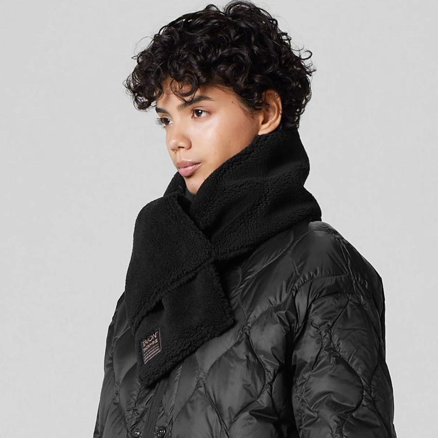 タイオン メンズ レディース ミリタリー リバーシブルマフラー Taion R201ALSML-1 Military Reversible Muffler マフラー ダウン リバーシブル | TAION | 09