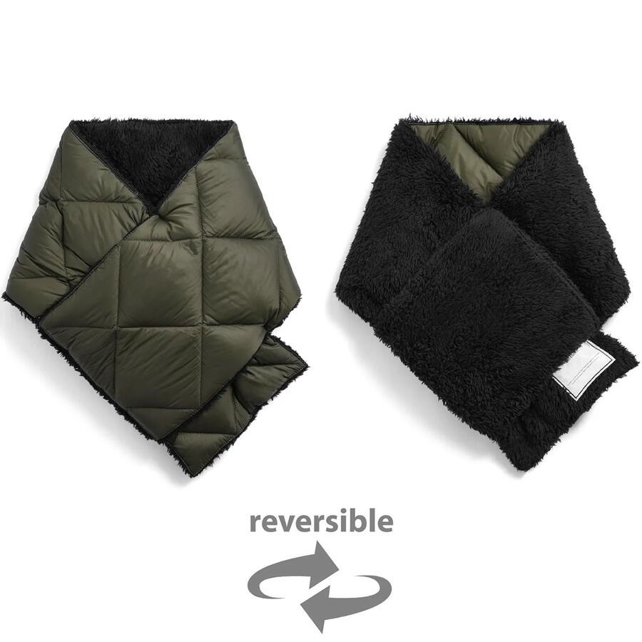12/28+5% タイオン メンズ レディース シティ リバーシブルダウンマフラー Taion R201CI City Reversible Down Muffler マフラー ダウン リバーシブル | TAION | 04