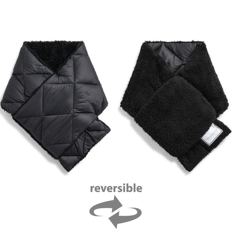 12/28+5% タイオン メンズ レディース シティ リバーシブルダウンマフラー Taion R201CI City Reversible Down Muffler マフラー ダウン リバーシブル | TAION | 05