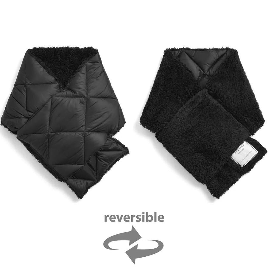 12/28+5% タイオン メンズ レディース シティ リバーシブルダウンマフラー Taion R201CI City Reversible Down Muffler マフラー ダウン リバーシブル | TAION | 01