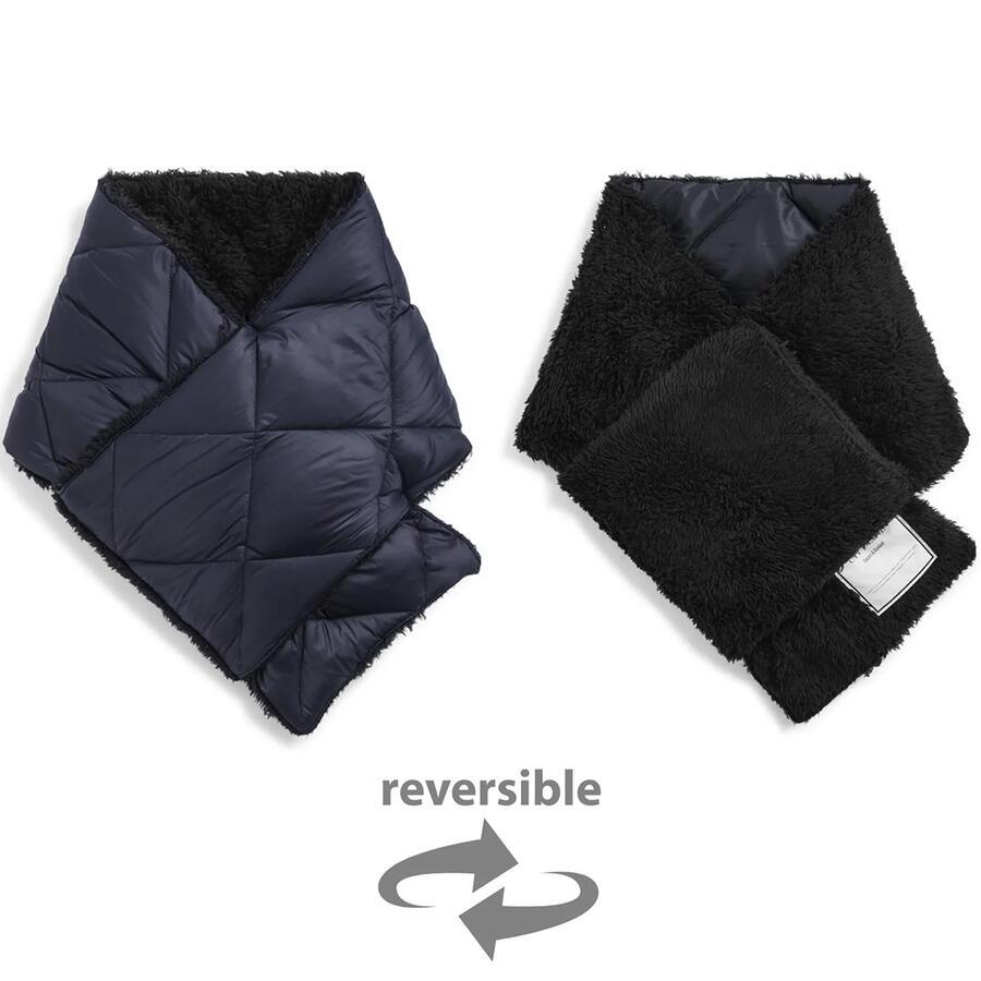 12/28+5% タイオン メンズ レディース シティ リバーシブルダウンマフラー Taion R201CI City Reversible Down Muffler マフラー ダウン リバーシブル | TAION | 03