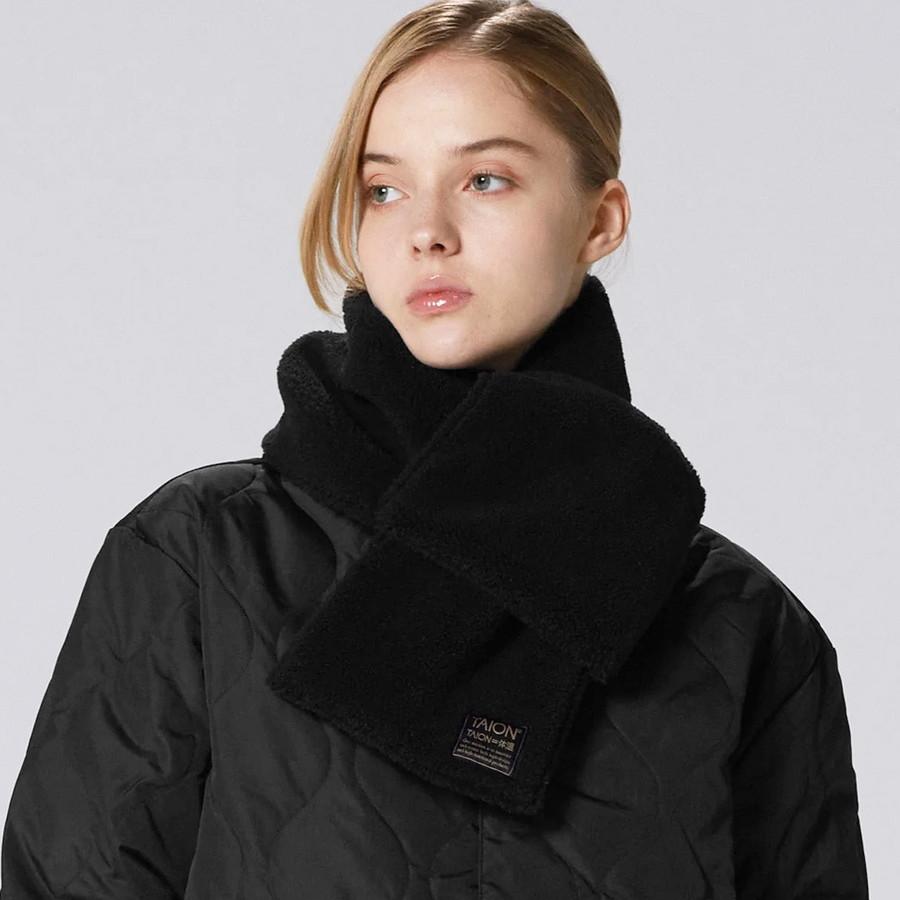 タイオン メンズ レディース ミリタリー リバーシブルダウンマフラー Taion R201ML-1 Militaly Reversible Down Muffler マフラー ダウン | TAION | 07