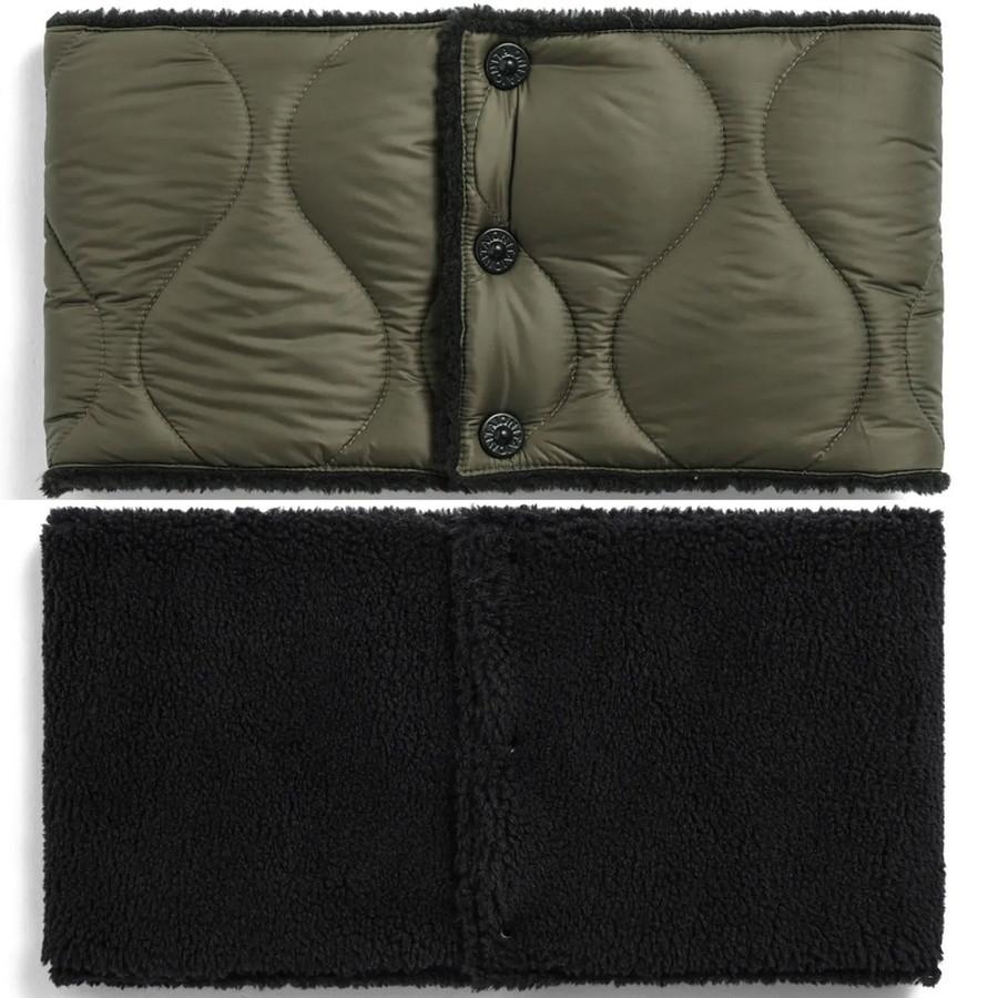 タイオン ユニセックス ミリタリー リバーシブルダウンネックウォーマー Taion R203ALSML-1 Militaly Reversible Neck Warmer ダウン | TAION | 12