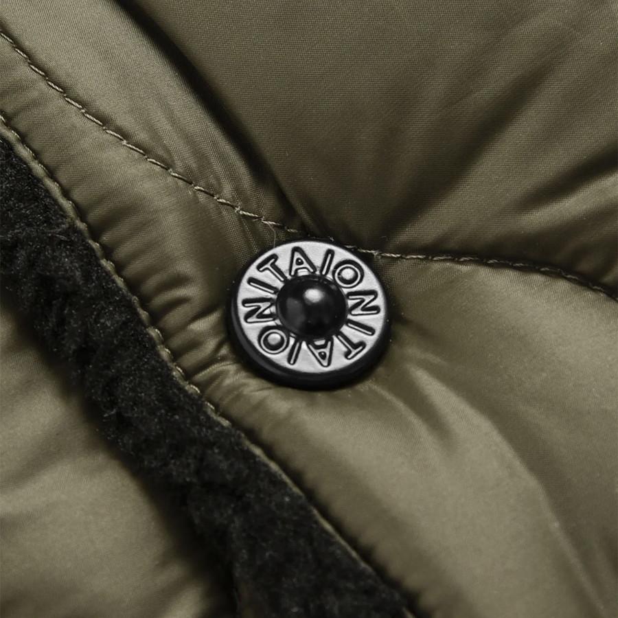 タイオン ユニセックス ミリタリー リバーシブルダウンネックウォーマー Taion R203ALSML-1 Militaly Reversible Neck Warmer ダウン | TAION | 14