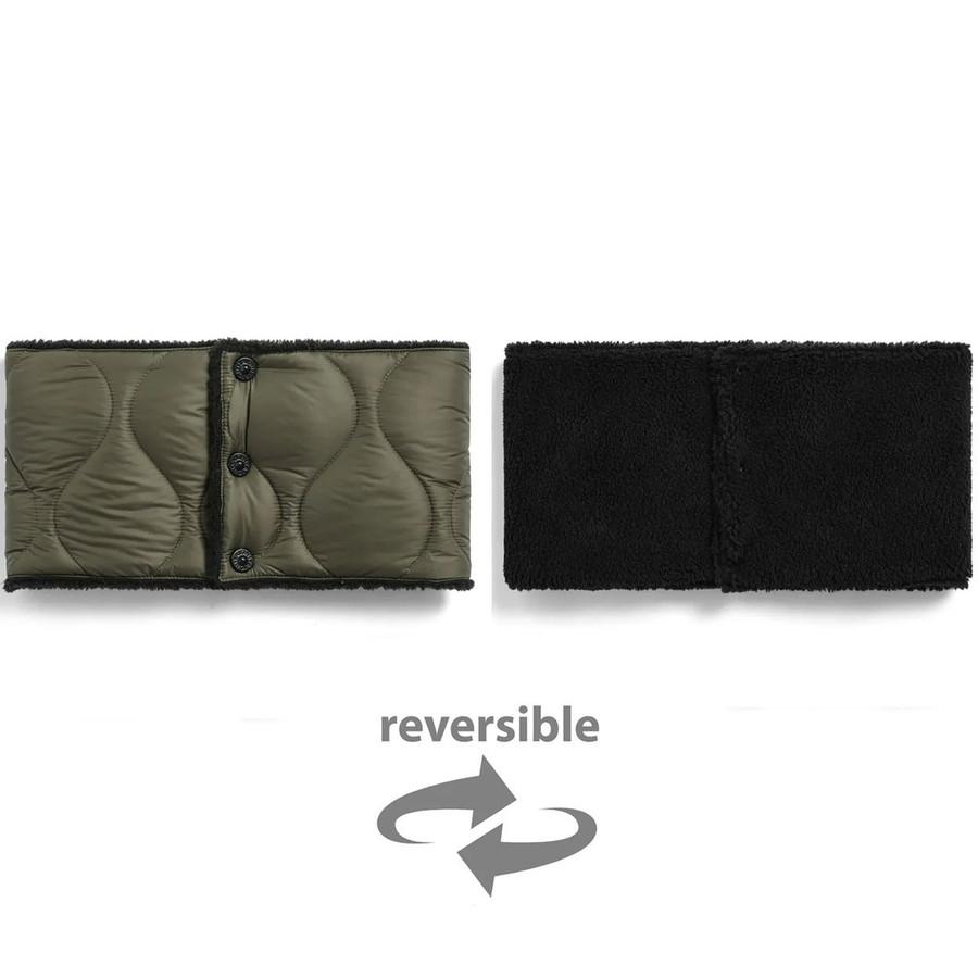 タイオン ユニセックス ミリタリー リバーシブルダウンネックウォーマー Taion R203ALSML-1 Militaly Reversible Neck Warmer ダウン | TAION | 05