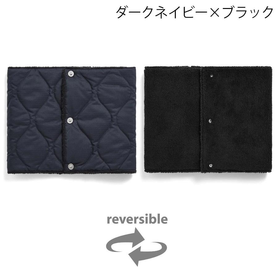 タイオン メンズ レディース ミリタリー リバーシブルダウンネックウォーマー Taion R203ML-1 Militaly Reversible Down Neck Warmer | TAION | 04