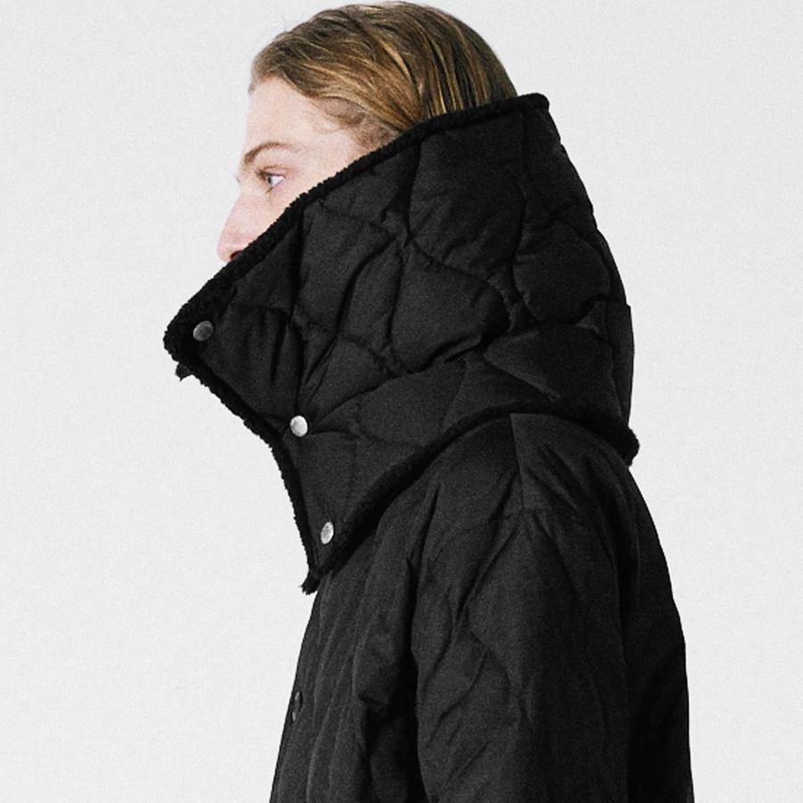 タイオン メンズ レディース ミリタリー リバーシブルダウンネックウォーマー Taion R203ML-1 Militaly Reversible Down Neck Warmer | TAION | 06