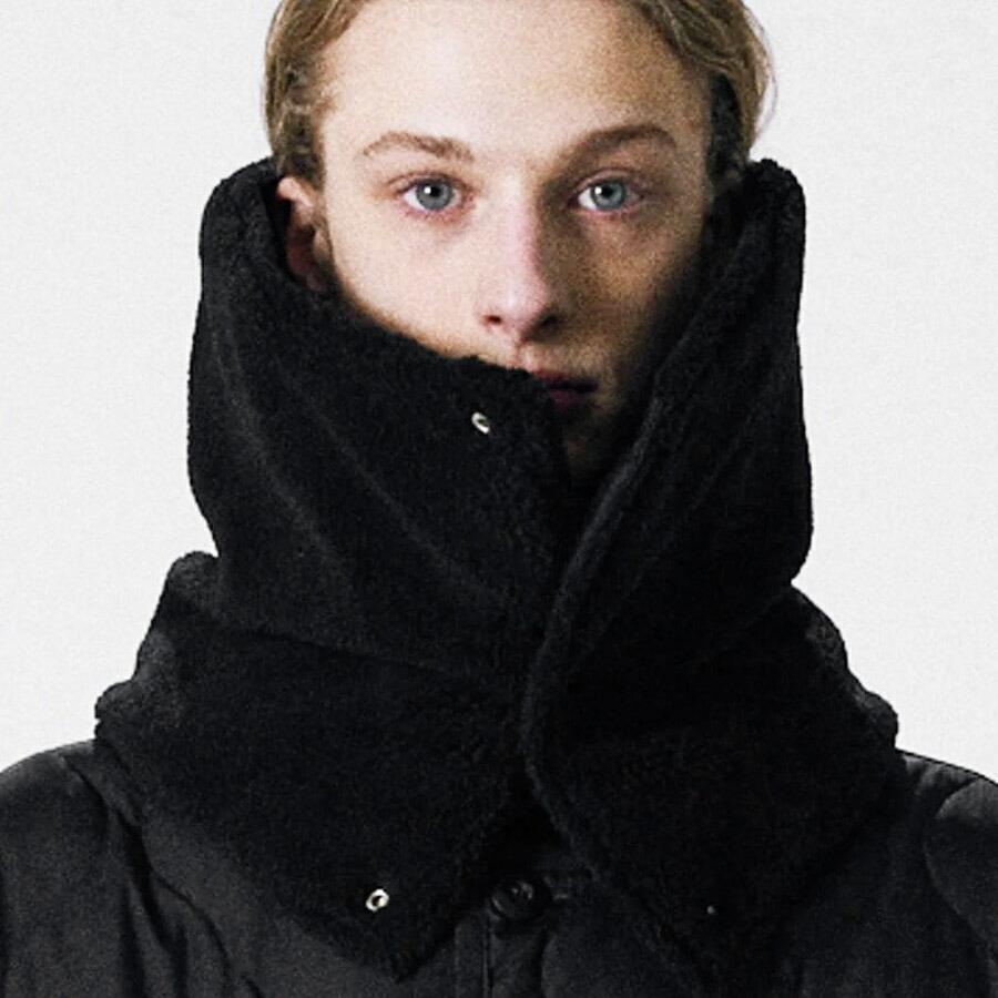 タイオン メンズ レディース ミリタリー リバーシブルダウンネックウォーマー Taion R203ML-1 Militaly Reversible Down Neck Warmer | TAION | 07