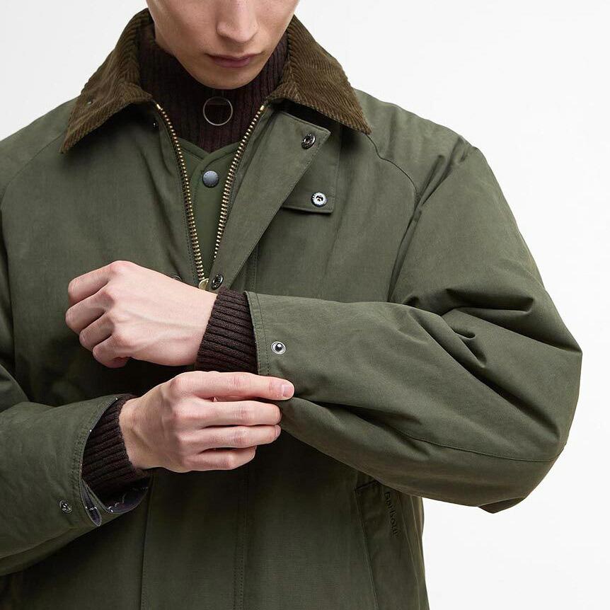 バブアー メンズ レディース 中綿 ミドルレングス コートエクスモア Barbour Exmoor MCA1066 バーブァー バヴアー ユニセックス 中綿 コート | Barbour | 10
