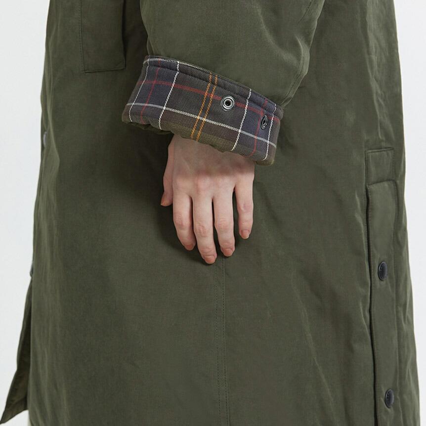 バブアー メンズ レディース 中綿 ミドルレングス コートエクスモア Barbour Exmoor MCA1066 バーブァー バヴアー ユニセックス 中綿 コート | Barbour | 13