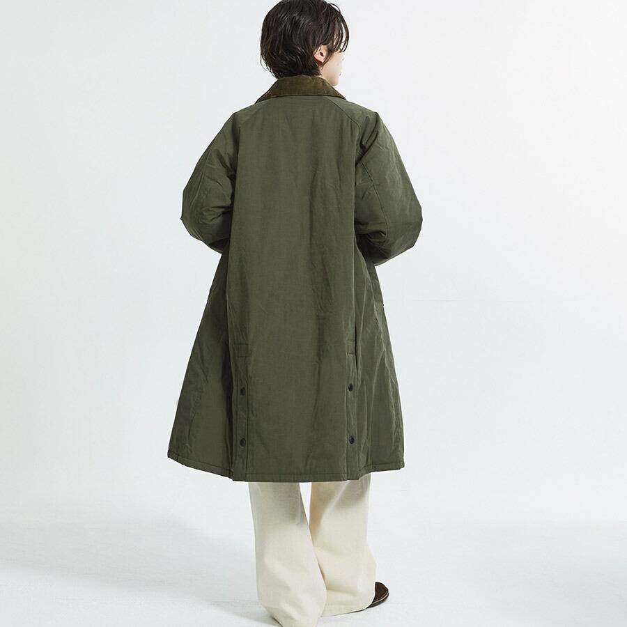 バブアー メンズ レディース 中綿 ミドルレングス コートエクスモア Barbour Exmoor MCA1066 バーブァー バヴアー ユニセックス 中綿 コート | Barbour | 18