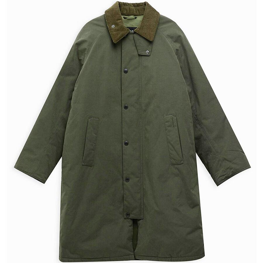 バブアー メンズ レディース 中綿 ミドルレングス コートエクスモア Barbour Exmoor MCA1066 バーブァー バヴアー ユニセックス 中綿 コート | Barbour | 02