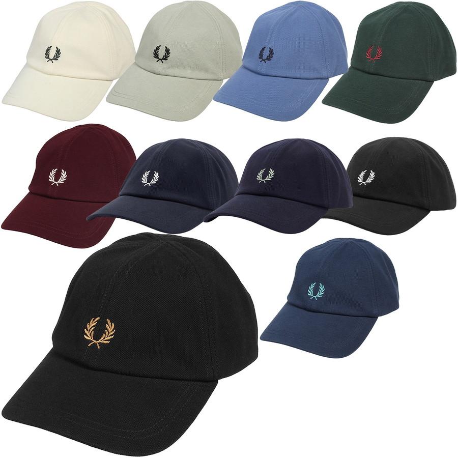 フレッドペリー 帽子 キャップ Pique Classic Cap ピケクラシックキャップ HW2295 Fredperry スポーツキャップ メンズ レディース ユニセックス | FRED PERRY