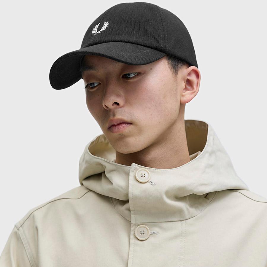 フレッドペリー 帽子 キャップ Pique Classic Cap ピケクラシックキャップ HW2295 Fredperry スポーツキャップ メンズ レディース ユニセックス | FRED PERRY | 19