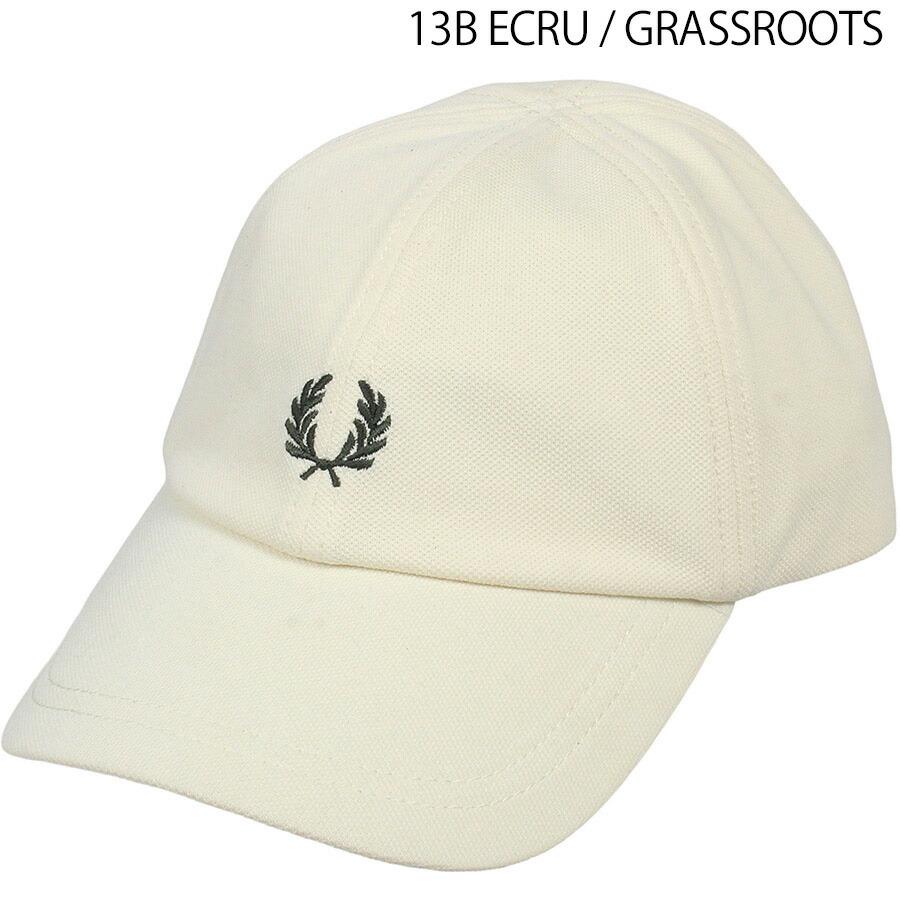 フレッドペリー 帽子 キャップ Pique Classic Cap ピケクラシックキャップ HW2295 Fredperry スポーツキャップ メンズ レディース ユニセックス | FRED PERRY | 01